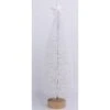 Table Ornament - Christmas Tree, White 28 Cm