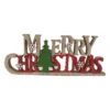Table Sign - Merry Christmas, Wooden