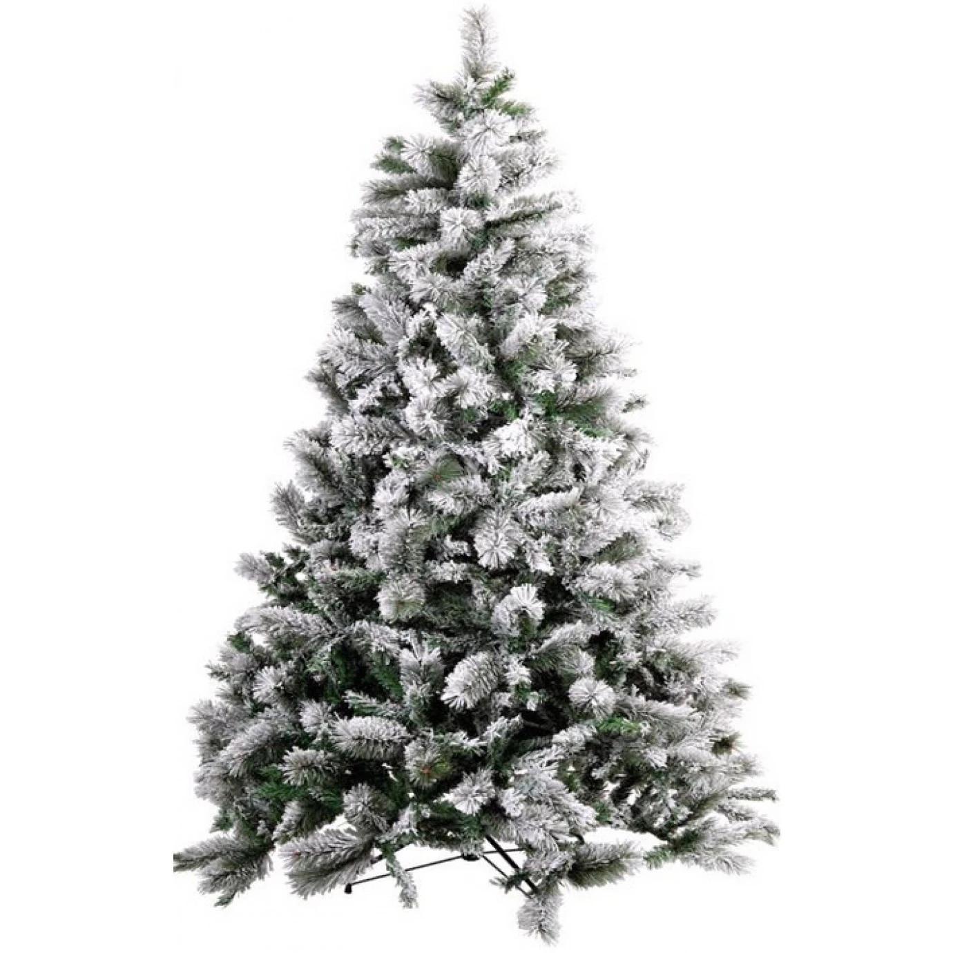 Christmas Tree - The Russian, 6 Ft Green With Snow 1 Christmas Tree - The Russian, 6 Ft Green With Snow