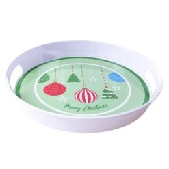 Tray/Platter - Christmas, Round 35 Cm