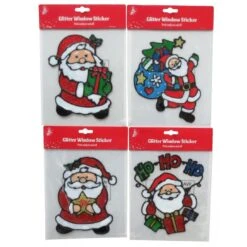 Window Cling - Christmas, Assorted