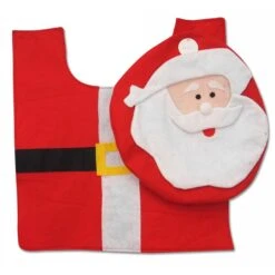 Christmas Toilet Seat Cover & Mat